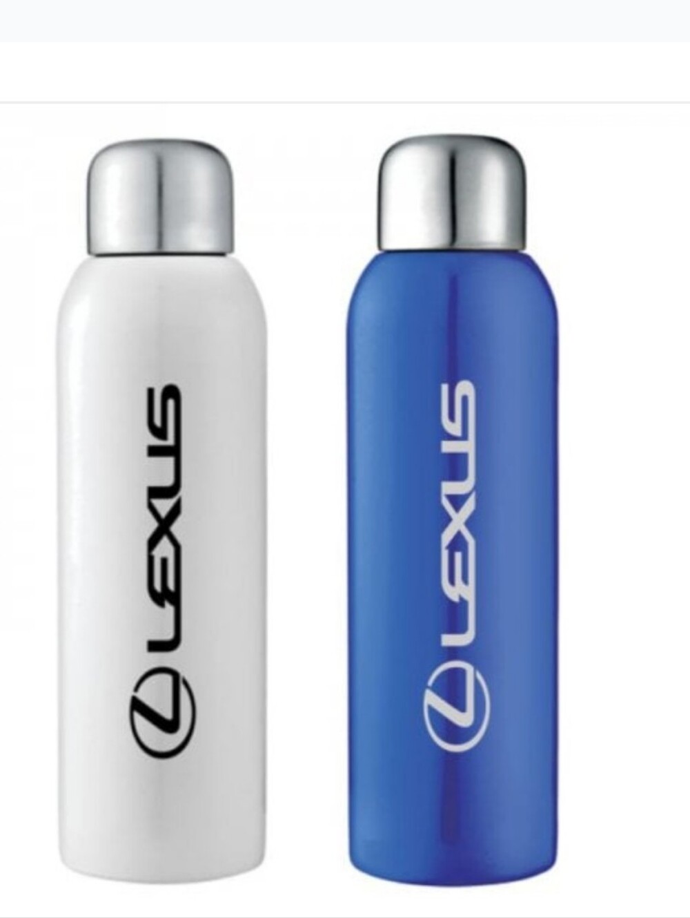 Lexus His & Hers 28oz Stainless Steel Sports Bottles β New
